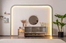 Kredens z lustrem Praktyczne rozwiązanie do Twojego pokoju.