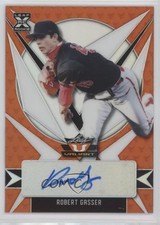 2021 Leaf Valiant Orange /99 Robert Gasser #BA-RG2 Auto 8d2