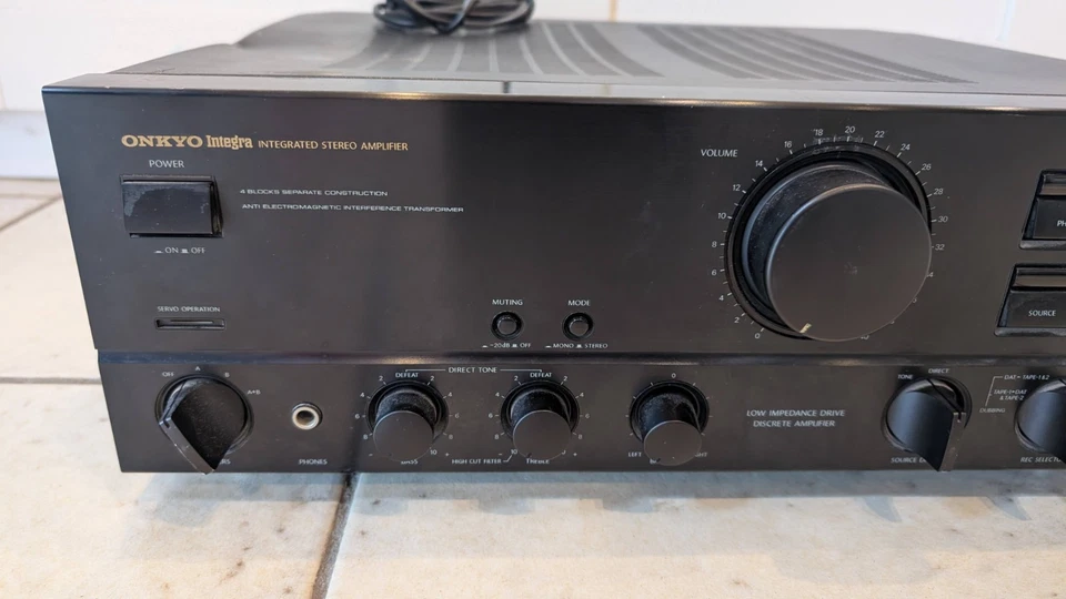 Onkyo A 8650 High End Vollverstärker funktionsfähig - Bild 2 von 4