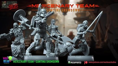 Söldnerteam Star Wars RPG Legion Shatterpoint kompatibel - Kriegsbär