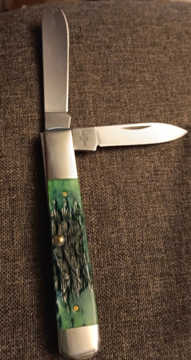 Case Razor Knife Kentucky Bluegrass | eBay