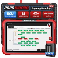 KINGBOLEN K10 PRO 10-Zoll Profi KFZ Fehleraus...