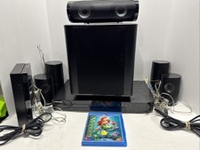 Samsung HT-J5500 3D 5.1 Ch. DVD/BluRay HomeTheater No Remote W/ Little Mermaid