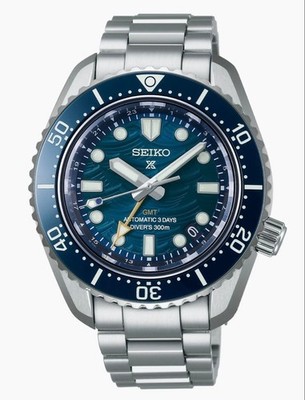 Seiko Prospex SBEJ027 GMT Diver 300m Blue Dial 6R54 Limited 60th