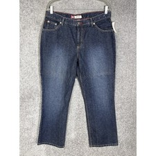 Faded Glory 1972 Special Edition Jeans Womens Missy Size 16 Petite Blue Denim