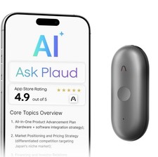 Waytronic RecNow AI Voice Recorder Magnetic Note Taker 108 Languages iPhone Only