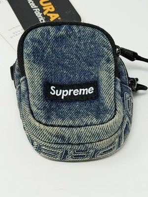 Supreme Denim Blue Bags for Men for sale | eBay