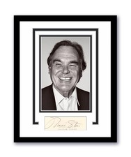 Director Oliver Stone Autographed Signed 11x14 Framed Photo ACOA