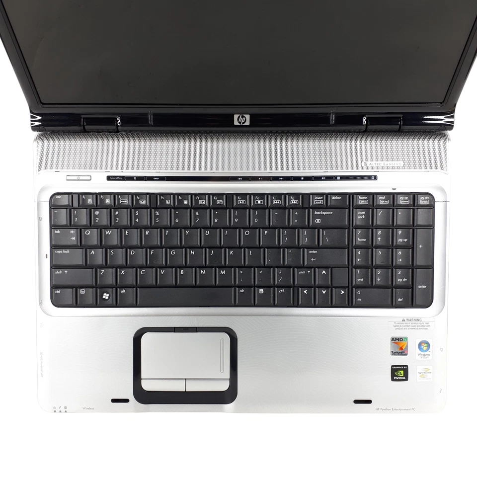 HP Pavilion dv9000 AMD Turion Laptop For Parts AS IS - Image 3 of 4