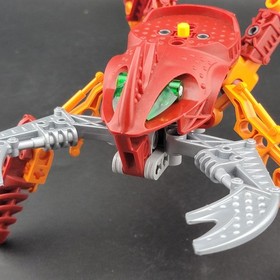LEGO BIONICLE: VISORAK VOHTARAK ( 8742 ) 100% Complete Both Rhotuka Spinners