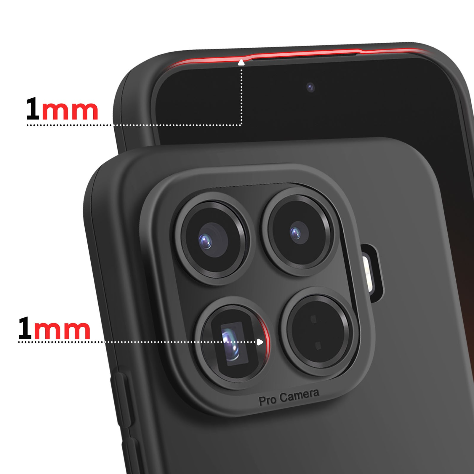 Coque Xiaomi 15T Pro antichoc Avizar protégeant la caméra arrière - 3