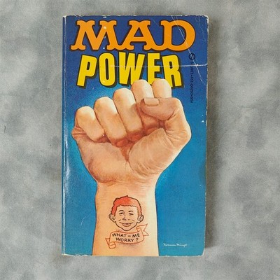 1970 MAD Power Signet Paperback 1st Printing Norman Mingo Cover Alfred E Neuman!
