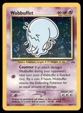 Wobbuffet 16/75 Neo Discovery Pokemon Card Unlimited Holo on eBay