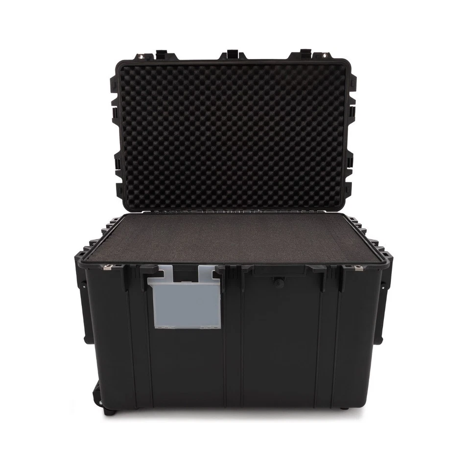 Koah Weatherproof 32 Inch Transport Roller Hard Case with Customizable Foam