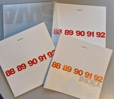 Swatch Buch, 3 Teile, 1992, Neu, alle Uhren von 88 bis 92