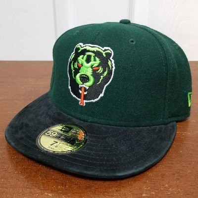 VTG Y2K New Era 59Fifty Mishka Death Adders Bear Embroidered Graphic Fitted Hat
