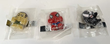 Lot of 3 2007 General Mills Spider-Man Cereal Toys Sealed Marvel