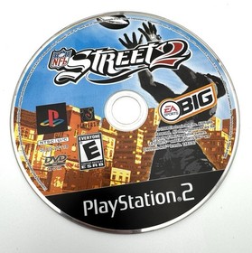 NFL Street 2 (Sony PlayStation 2 PS2, 2004) Black Label Complete CIB - Tested