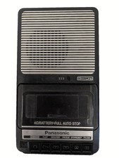 Registratore di cassette portatile vintage Panasonic Slim Line RQ-2102