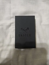 Ekster Parliament Fortuna Black Wallet Leather W/ Pop-up Card Trigger