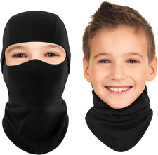 Ameceres Kids Balaclava Ski Mask Cold Weather Windproof Tactical Face Mask Winte
