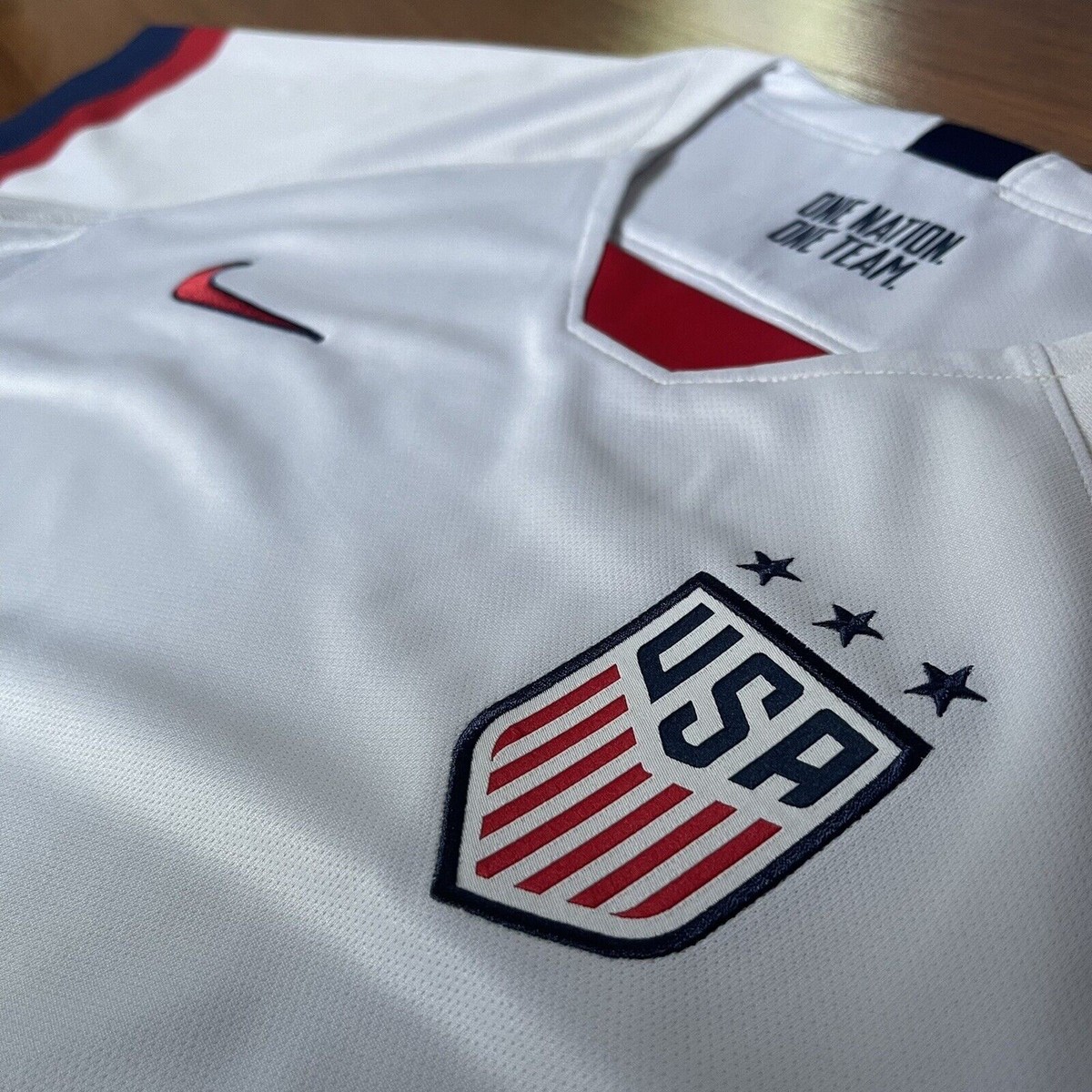 USA NIKE 2019 FIFA WOMEN'S WORLD CUP FOOTBALL CUP JERSEY SIZE “M
