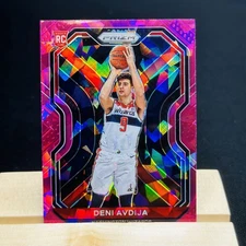2020-21 Panini Prizm - Deni Avdija #290 Pink Ice Prizm (RC)