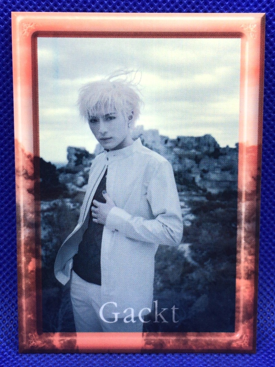 Gackt Trading Card in South France 2000 licensed wU-sheng solo