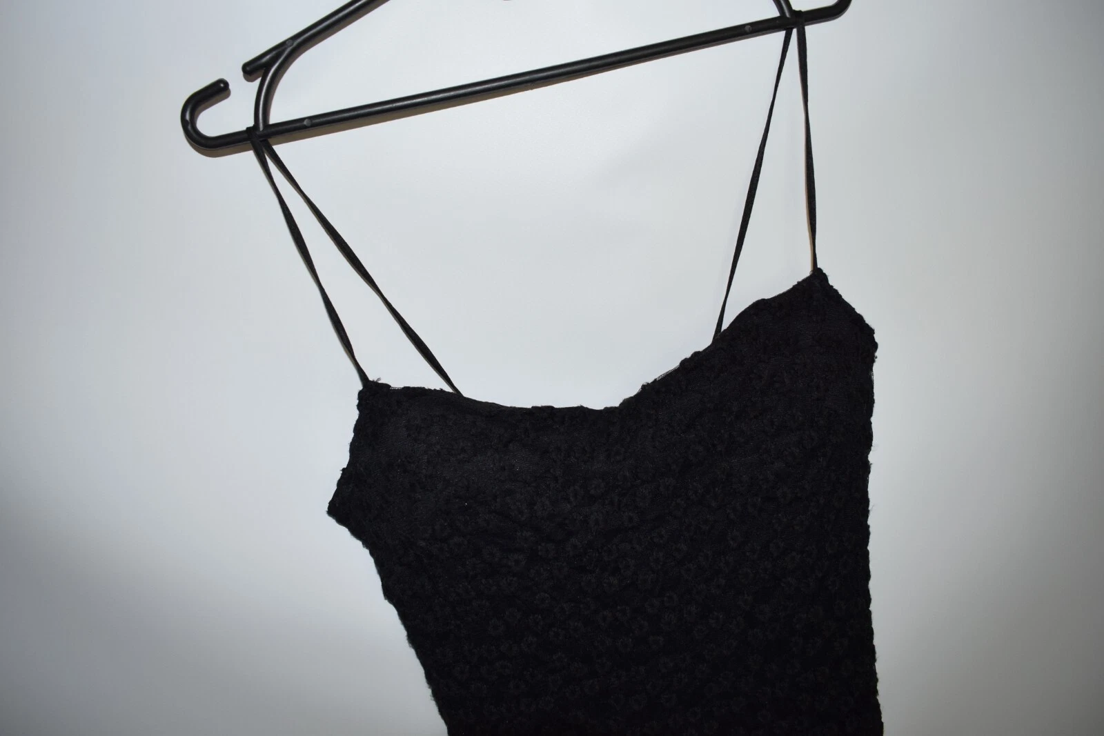 Versace Jeans Couture Bustier mini abito nero ricamato floreale taglia 32 46