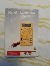 CEN-TECH DIGITAL MULTI METER model P35761 in Box with probes