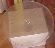 Panasonic Microwave Glass Turntable Plate w/Ring