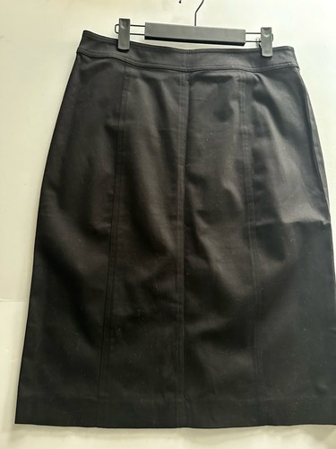 Gonna a matita J Crew 8 dritta midi misto cotone classica elasticizzata sotto il ginocchio - Foto 7 di 12