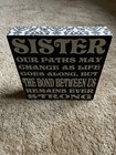 Black and White Sister Decor — photo 4