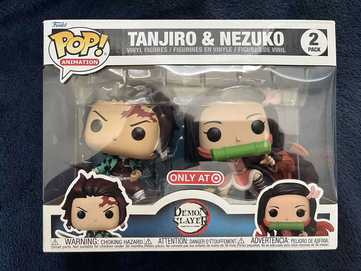 Funko Pop (EXCLUSIVO) Demon Slayer - Tanjiro & Nezuko