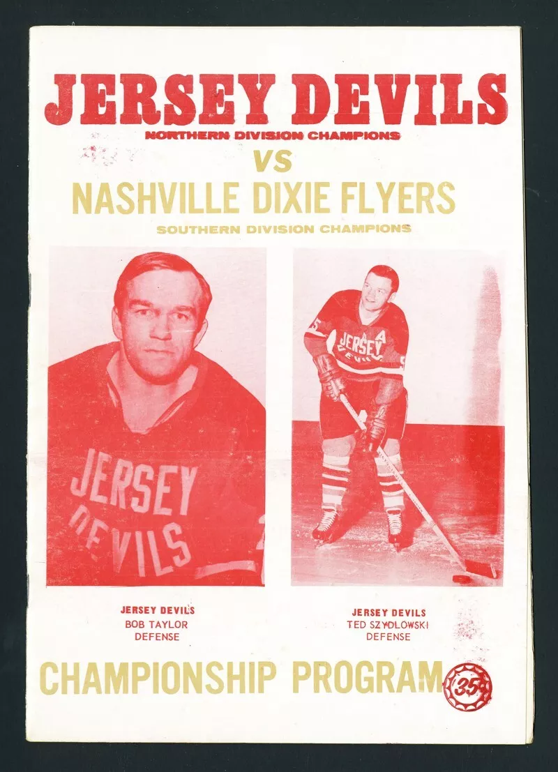 Nashville Dixie Flyers vintage hockey jersey EHL Eastern Hockey League