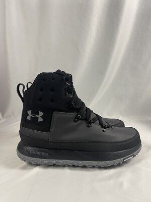 Under Armour Boots Fat Tire Govie Grey Black Michelin 1299193-100 Mens Sz 13