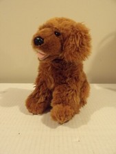  Bush  s Beans Duke Plush Brown Sitting Puppy Dog Mascot