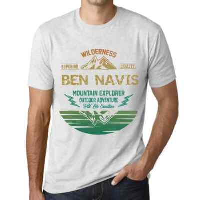 Herren Grafik T-Shirt Outdoor-Abenteuer Wildnis Bergforscher ben navis   Outdoor