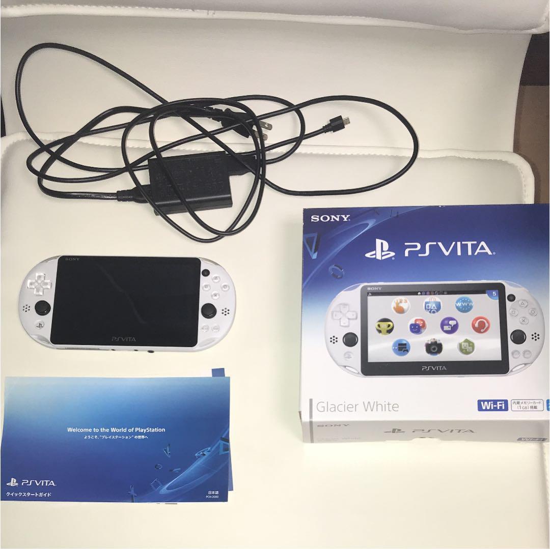 Playstation PS vita PCH2000-ZA22 WHite console only From