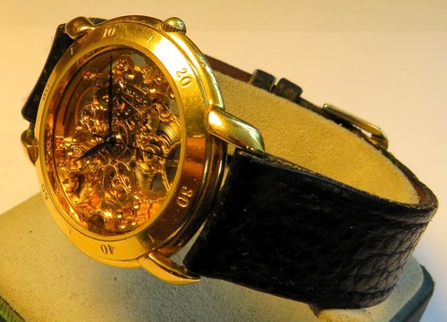 Luxus Gold Herren / unisex Automatik Armbanduhr mechanisch - Picture 3 of 11