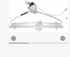 FINDAUTO Power Window Regulator Rear Right Passenger Side With Motor Fits For 20