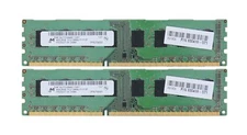 Micron 8GB (2x4GB) PC3-12800 DDR3 1600MHz Non-ECC Memory Module 655410-571