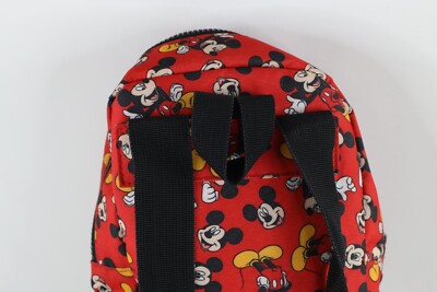 Vintage Disney Mickey Mouse All Over Print Distressed Mini 