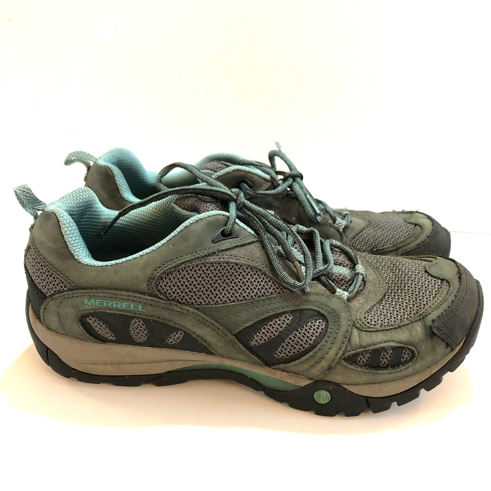 Scarpe da trekking Merrell donna taglia 11 Castle Rock Mineral stringate EU 42 5 grigie passeggio