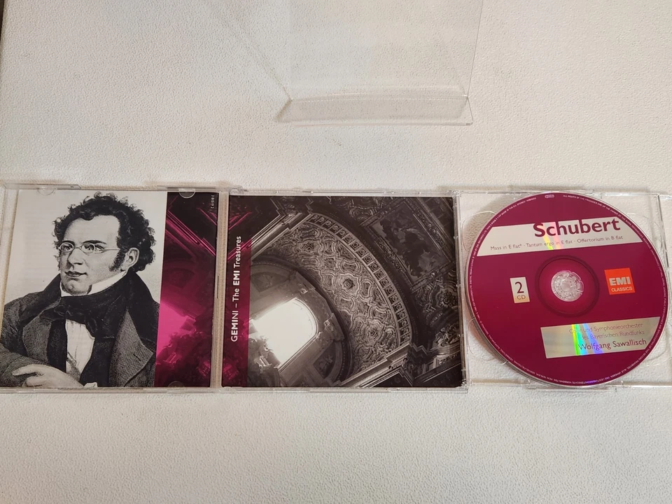 SCHUBERT - 3 Masses / Tantum / Ergo / Offertorium - 2 CD - Import - Fast Ship - Imagem 3 de 4