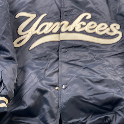 Vintage New York Yankees Satin Jacket Mens XL Majestic MLB Vintage New York Yankees Satin Jacket Mens XL Majestic MLB