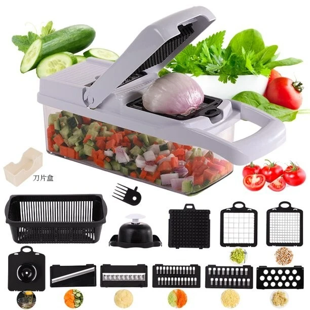 Vegetable Chopper Slicer Onion Chopper Dicer, Multi 22-in-1 Veggie
Opens in a new window or tab