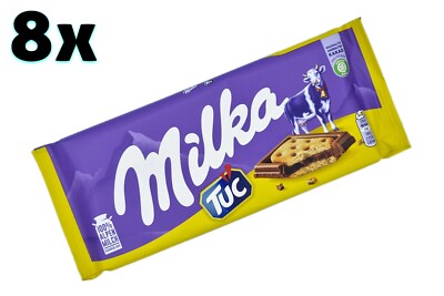 4x/8x MILKA with TUC crackers   chocolate from Germany   TRACKED SHIPPING