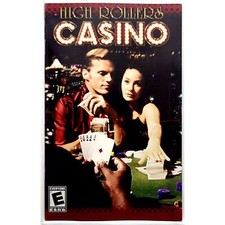  Manual Only High Rollers Casino Sony Playstation 2 Excellent Original