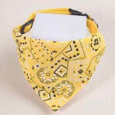 Dog Pet Bandana with Collar Black So Cute Brand New Ships next day